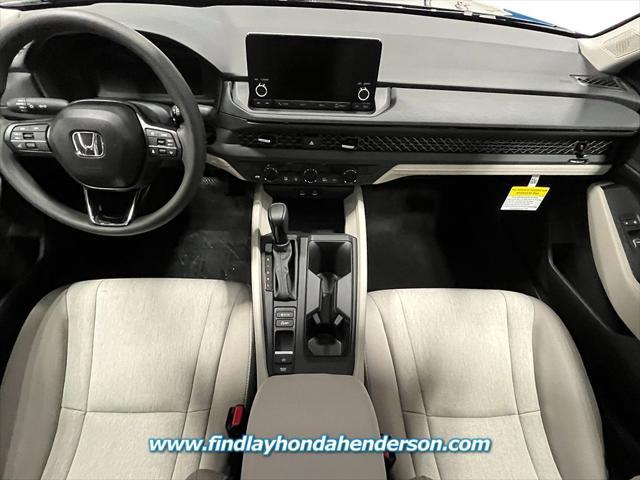 new 2025 Honda Accord car, priced at $31,710