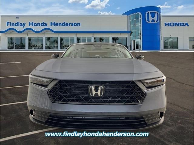 new 2025 Honda Accord car, priced at $31,710