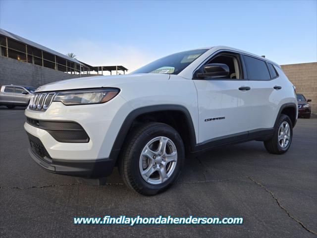 used 2022 Jeep Compass car, priced at $19,484