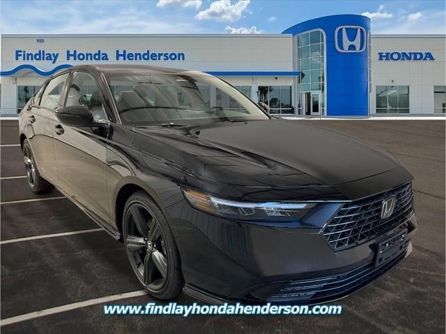 new 2025 Honda Accord Hybrid car, priced at $36,525
