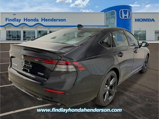 new 2025 Honda Accord Hybrid car, priced at $36,525