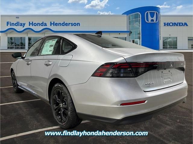 new 2025 Honda Accord car, priced at $31,710