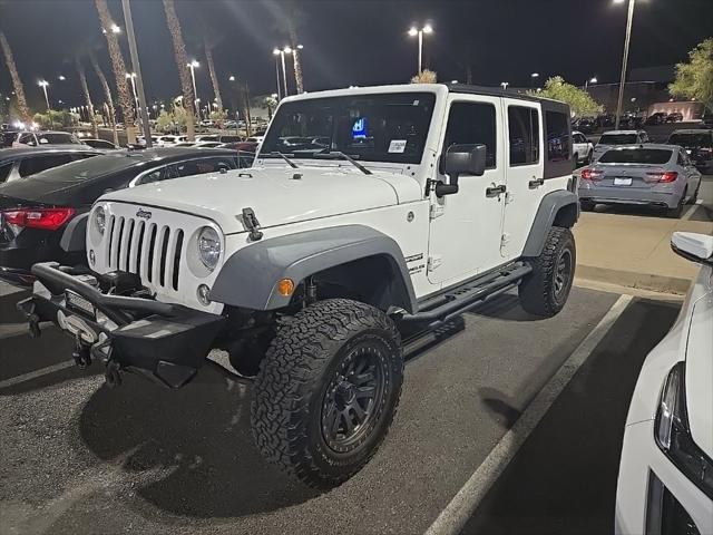 used 2017 Jeep Wrangler Unlimited car, priced at $16,984