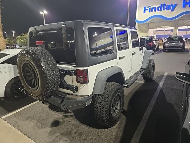 used 2017 Jeep Wrangler Unlimited car, priced at $16,984