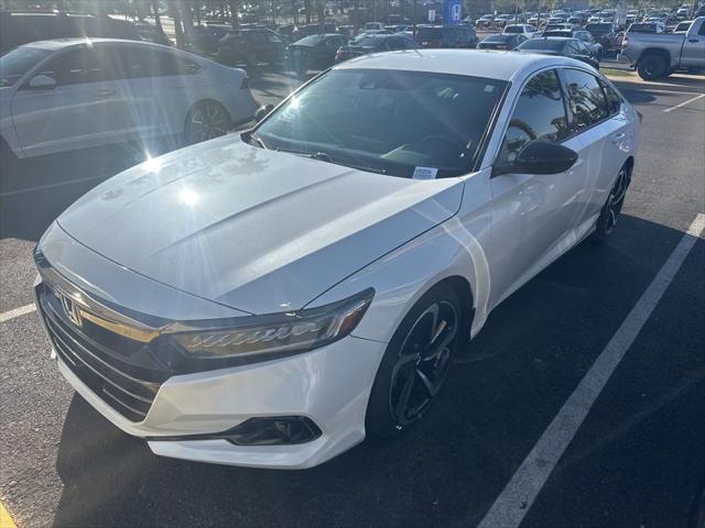 used 2022 Honda Accord car, priced at $27,995
