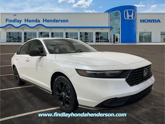 new 2025 Honda Accord car, priced at $31,980