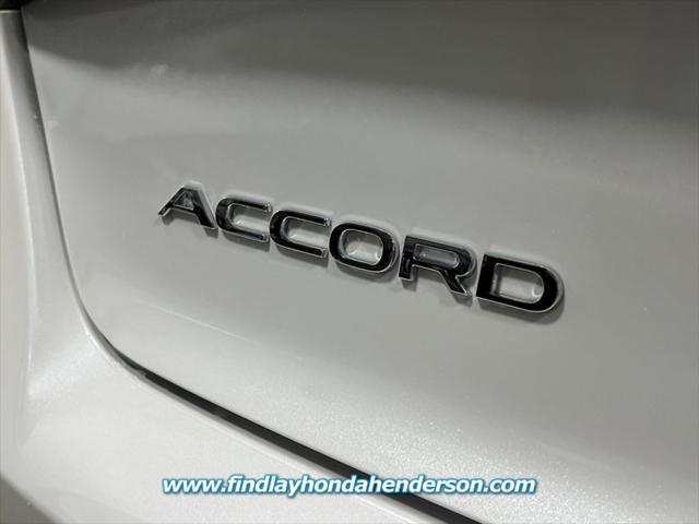 new 2025 Honda Accord car, priced at $31,980