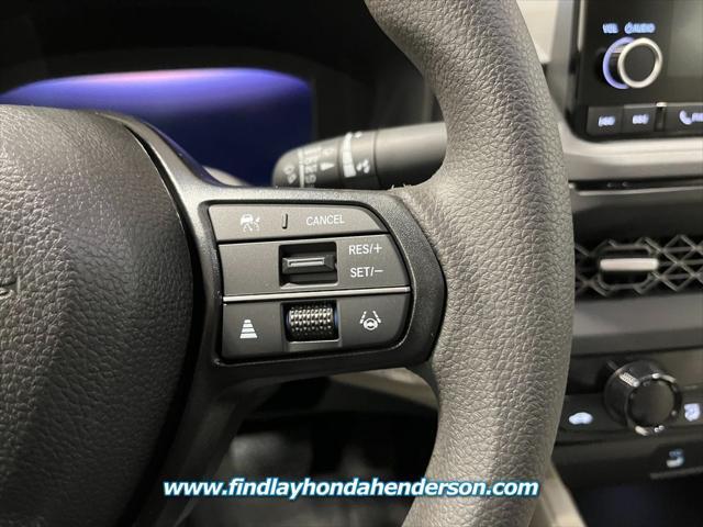 new 2025 Honda Accord car, priced at $31,980