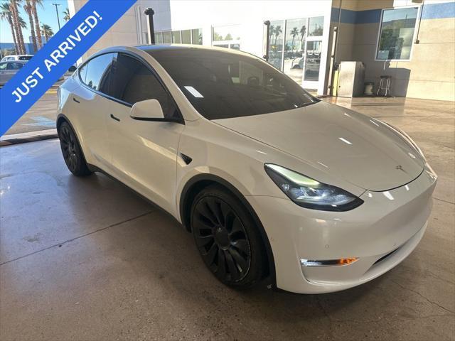 used 2021 Tesla Model Y car, priced at $28,995