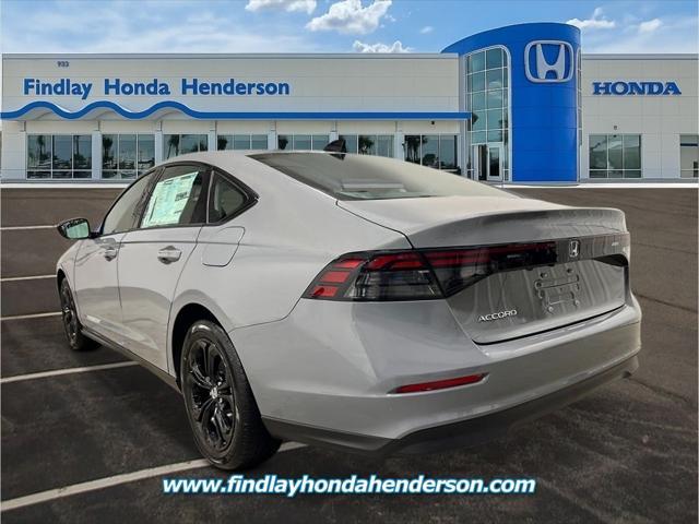 new 2025 Honda Accord car, priced at $32,165