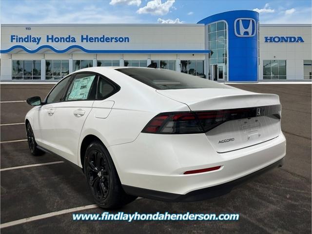 new 2025 Honda Accord car, priced at $32,165