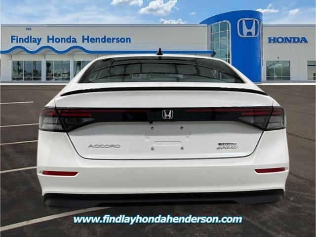 new 2025 Honda Accord Hybrid car, priced at $35,260