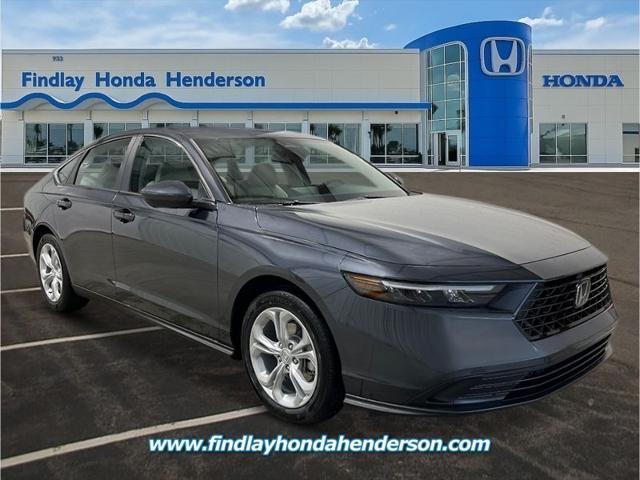 new 2025 Honda Accord car, priced at $29,445