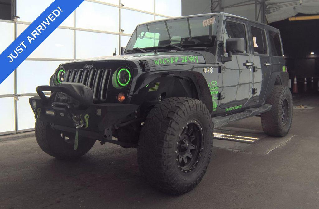 used 2017 Jeep Wrangler Unlimited car, priced at $22,995