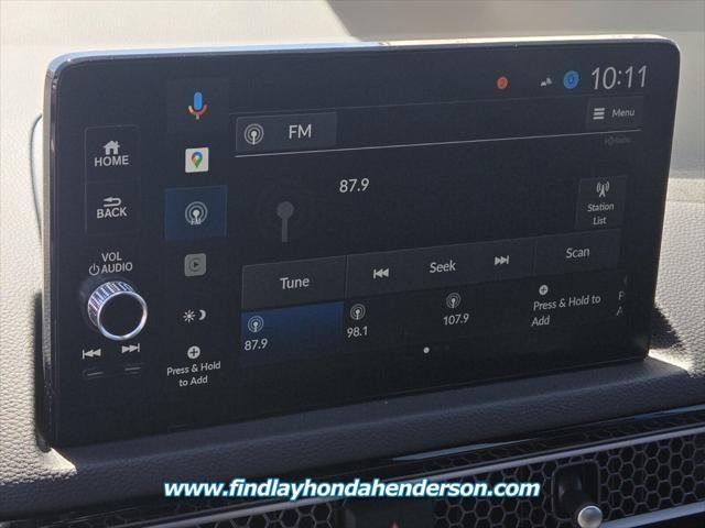 new 2025 Honda Civic Hybrid car, priced at $34,755