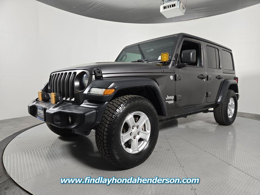 used 2019 Jeep Wrangler Unlimited car, priced at $24,984