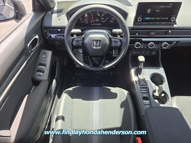 new 2025 Honda Civic car, priced at $28,600