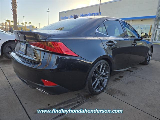 used 2019 Lexus IS 350 car, priced at $35,484