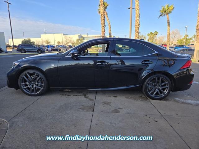 used 2019 Lexus IS 350 car, priced at $35,484