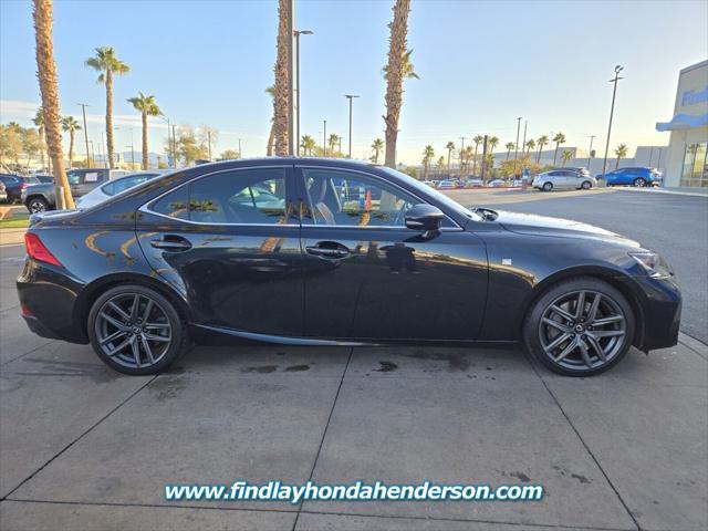 used 2019 Lexus IS 350 car, priced at $35,484