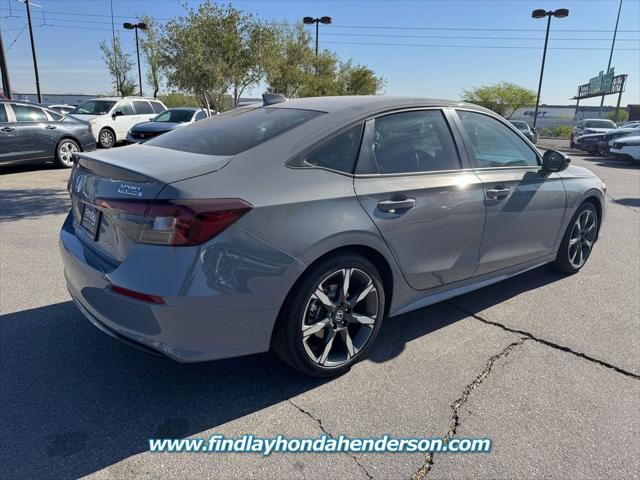 new 2025 Honda Civic Hybrid car, priced at $33,555