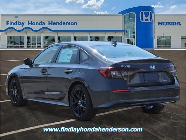 new 2025 Honda Civic Hybrid car, priced at $30,100