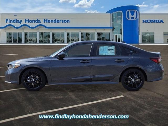 new 2025 Honda Civic Hybrid car, priced at $30,100