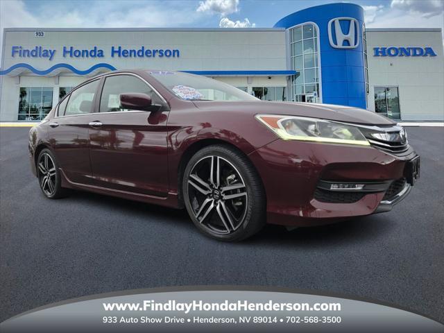 used 2017 Honda Accord car, priced at $20,484