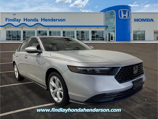 new 2025 Honda Accord car, priced at $29,445