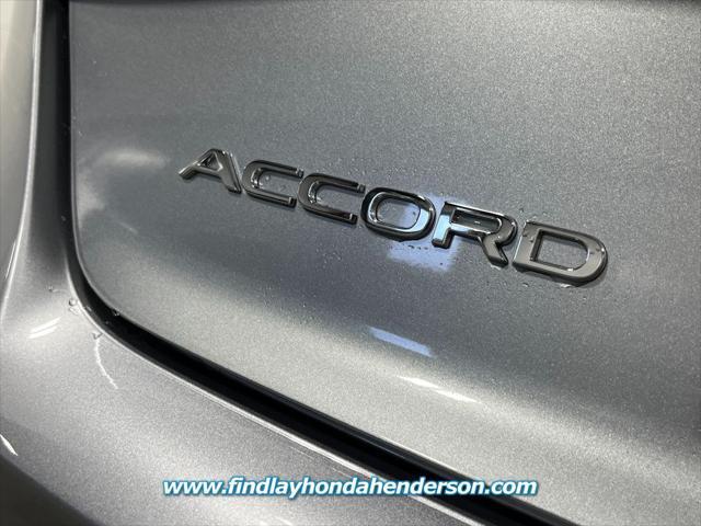 new 2025 Honda Accord car, priced at $29,445
