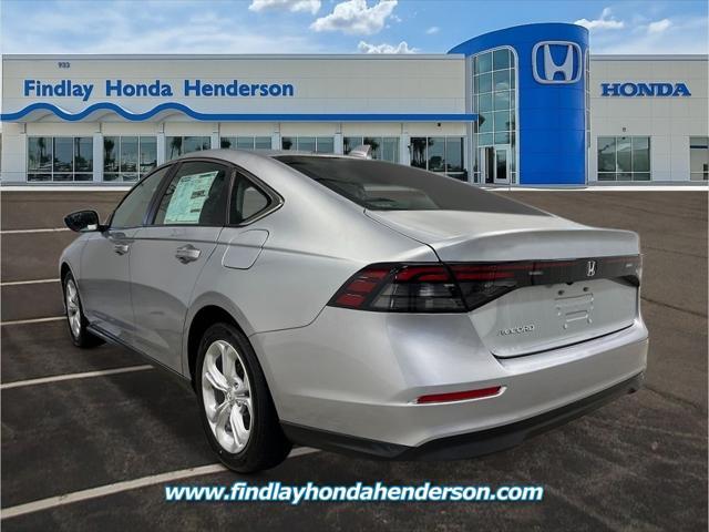 new 2025 Honda Accord car, priced at $29,445