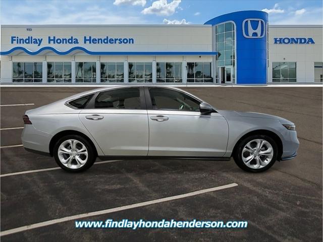 new 2025 Honda Accord car, priced at $29,445