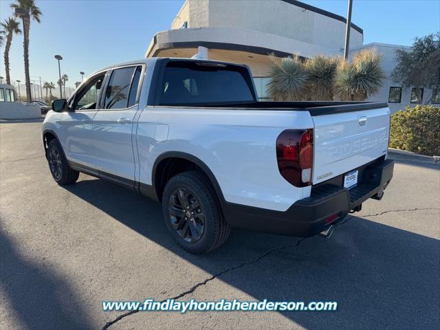 new 2025 Honda Ridgeline car, priced at $42,500