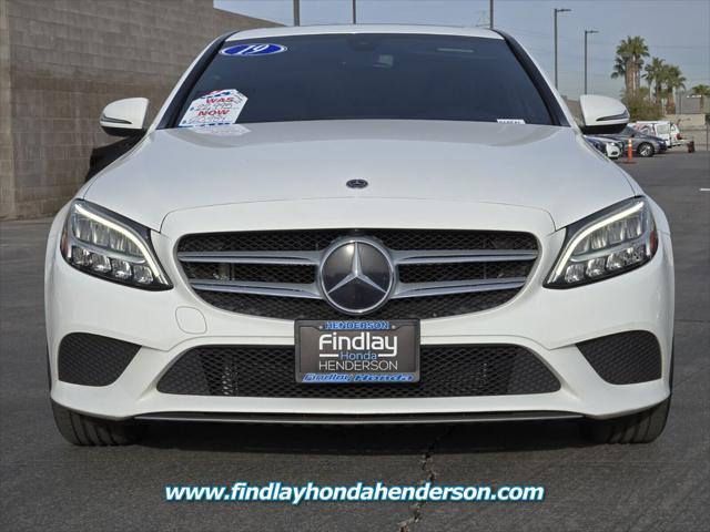 used 2019 Mercedes-Benz C-Class car, priced at $19,984