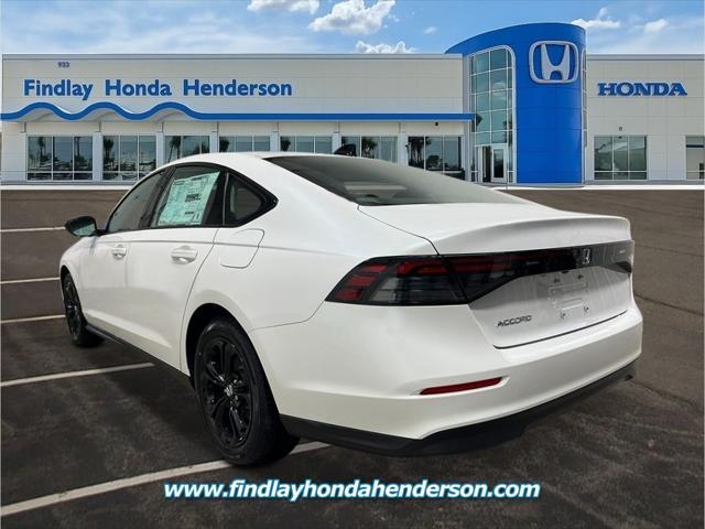 new 2025 Honda Accord car, priced at $32,165