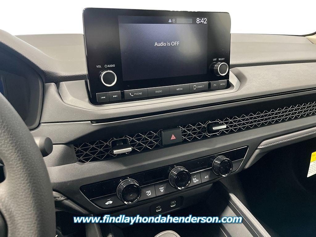 new 2025 Honda Accord car, priced at $30,911