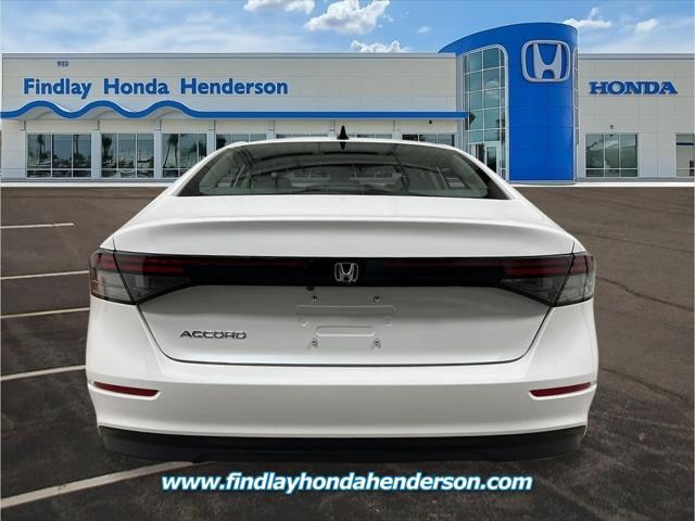 new 2025 Honda Accord car, priced at $32,165