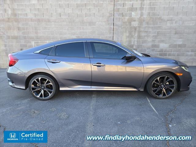 used 2021 Honda Civic car, priced at $20,984