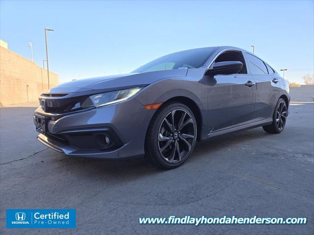 used 2021 Honda Civic car, priced at $20,984