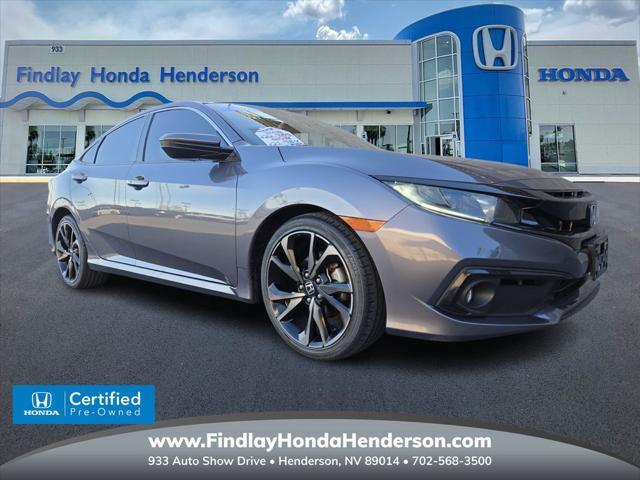 used 2021 Honda Civic car, priced at $20,984