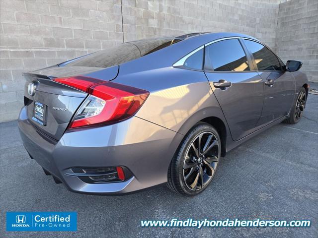 used 2021 Honda Civic car, priced at $20,984