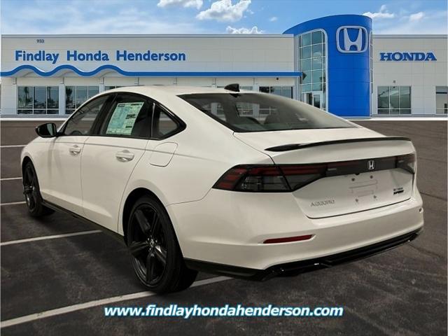new 2025 Honda Accord Hybrid car, priced at $36,980