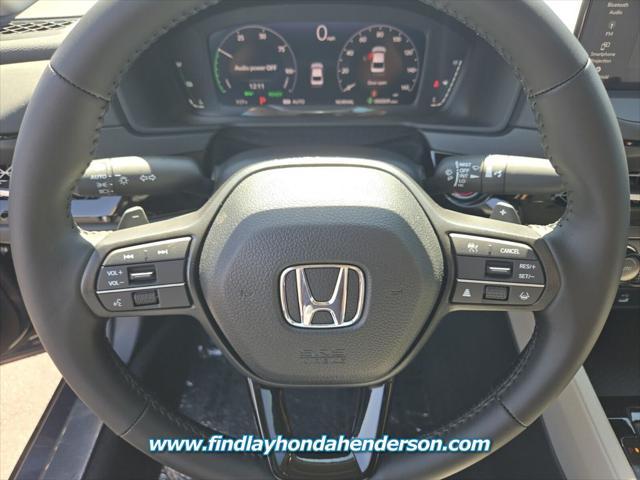 new 2024 Honda Accord Hybrid car, priced at $34,003