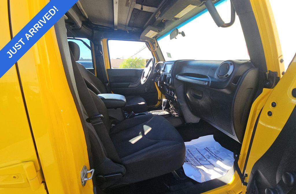 used 2015 Jeep Wrangler Unlimited car, priced at $19,484