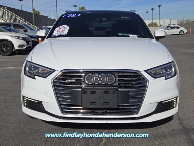 used 2018 Audi A3 e-tron car, priced at $19,984