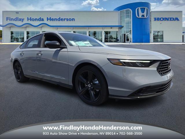new 2025 Honda Accord Hybrid car, priced at $36,980