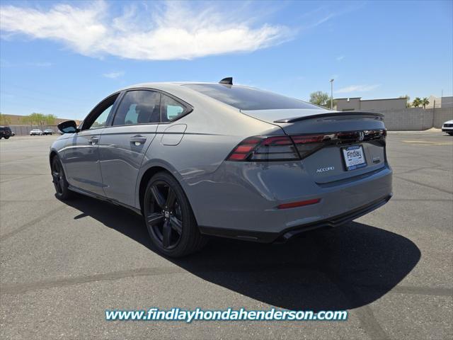 new 2025 Honda Accord Hybrid car, priced at $36,980
