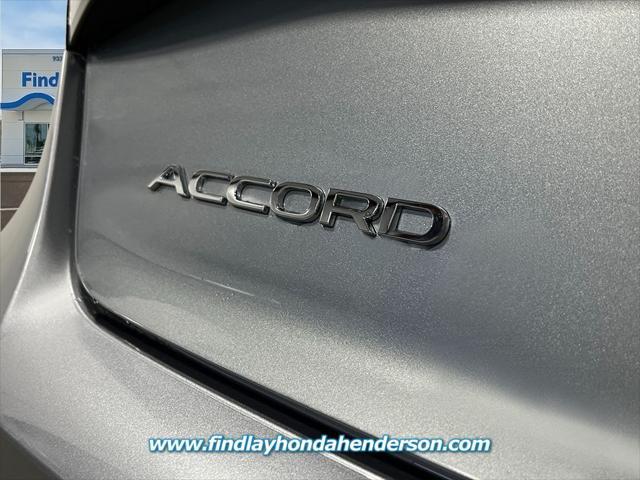 new 2025 Honda Accord car, priced at $29,576