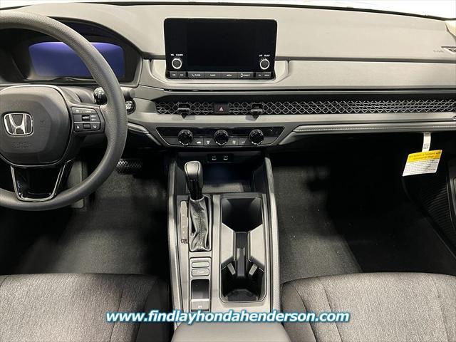 new 2025 Honda Accord car, priced at $29,576