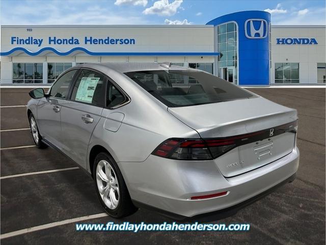 new 2025 Honda Accord car, priced at $29,576